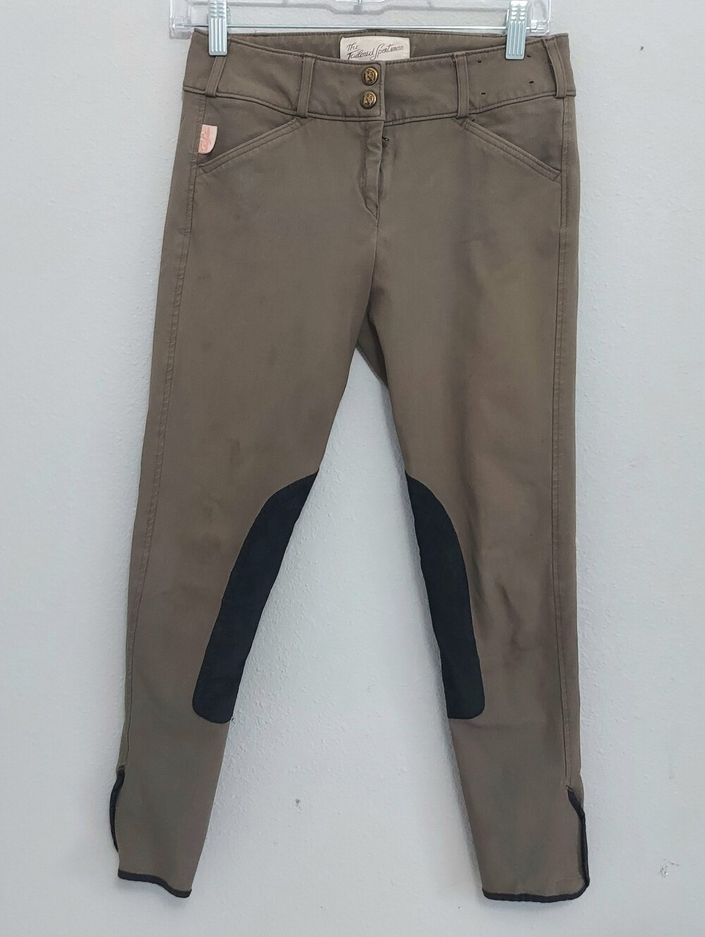 The Tailored Sportsman Riding Breeches Taupe Women 26 Trophy Hunter